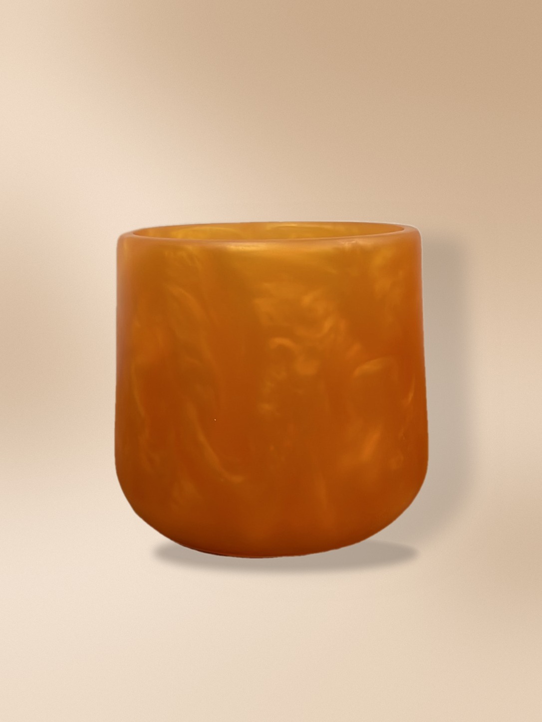 Hielera Kea MARA de resina naranja mango